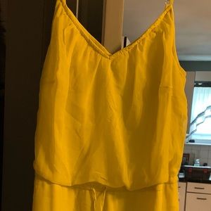 Old navy - yellow dress with drawstring front